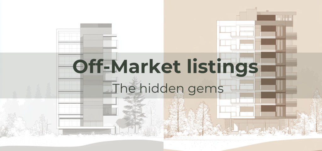 Off-market listings