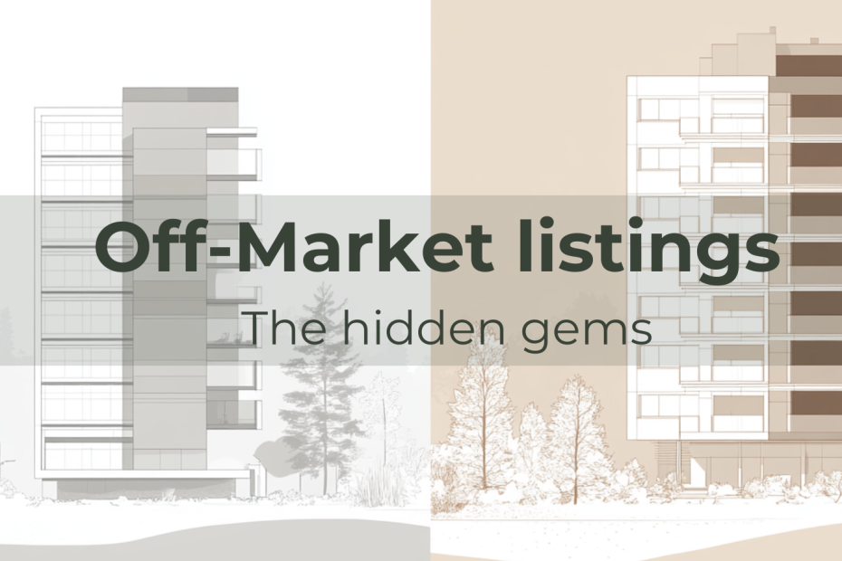 Off-market listings